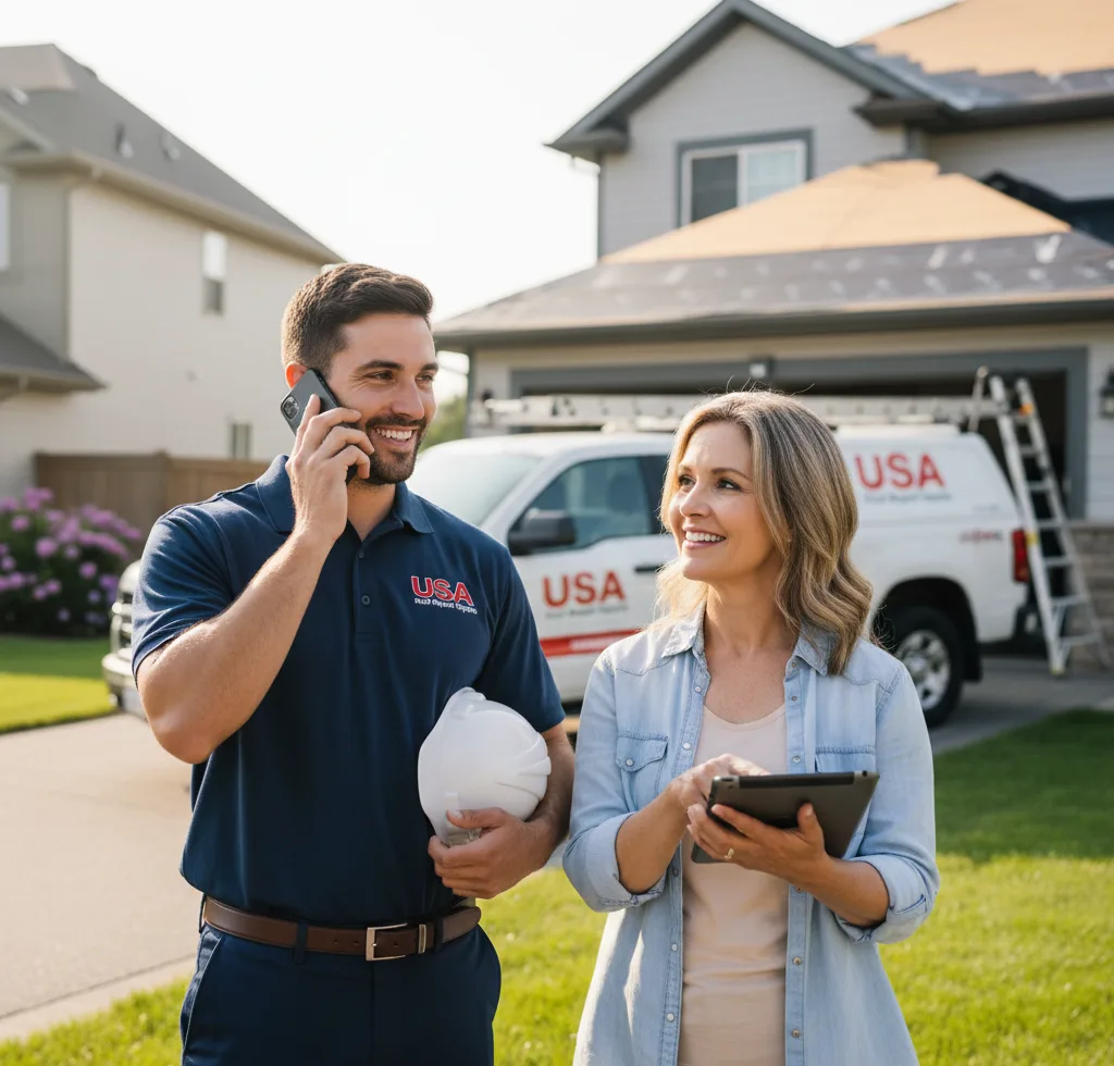 USA Roof Repair Experts customer support in San Manuel